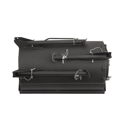 SXFireplace 05005 Portable Tent Wood Stove with Side Shelves