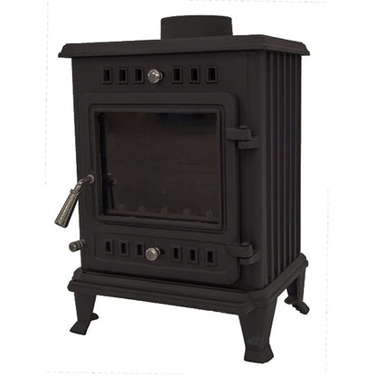 SXFireplace ECB50 Compact Cast Iron Wood-Burning Stove