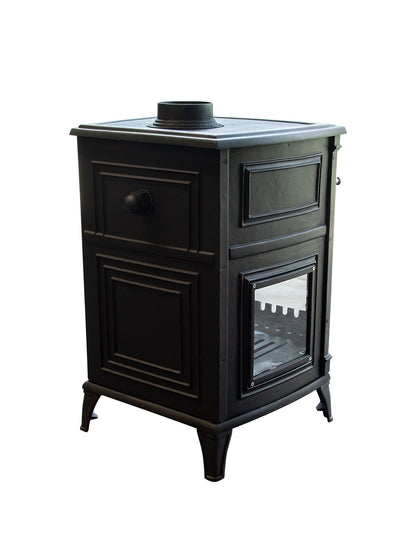 SXFireplace FOB03 Classic Cast Iron Wood-Burning Stove