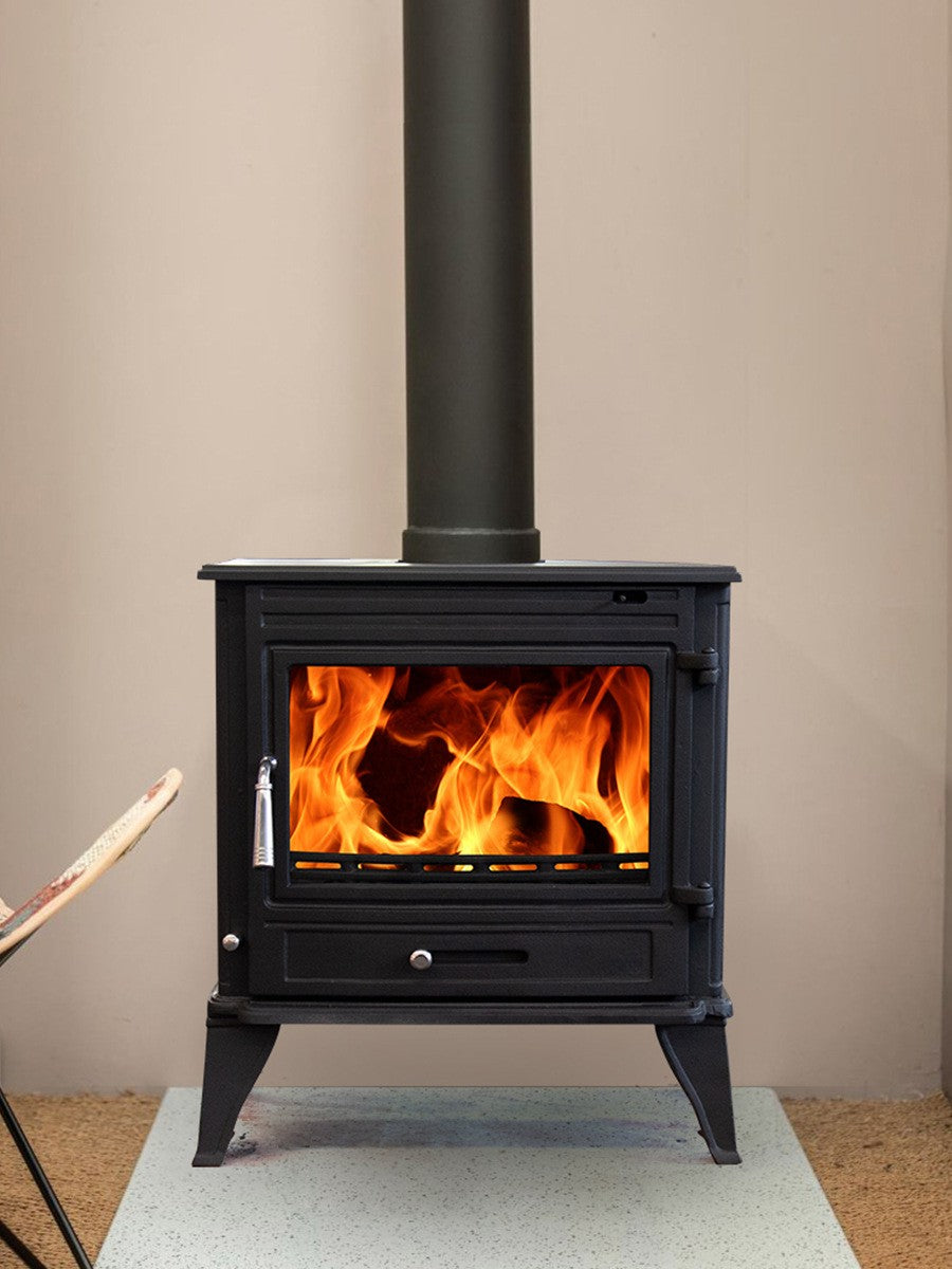 SXFireplace CRB10 Cast Iron Wood-Burning Stove