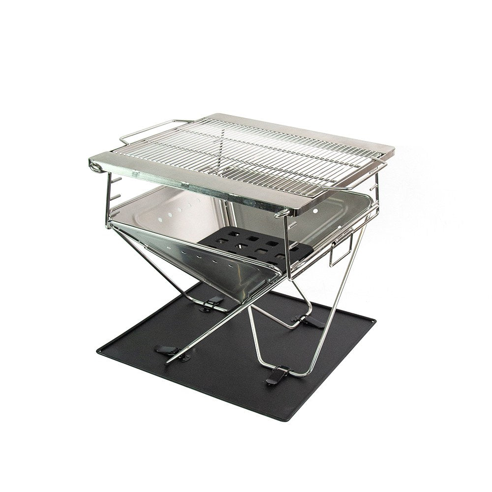 SXFireplace S0907 Foldable Stainless Steel Fire Pit – image 2